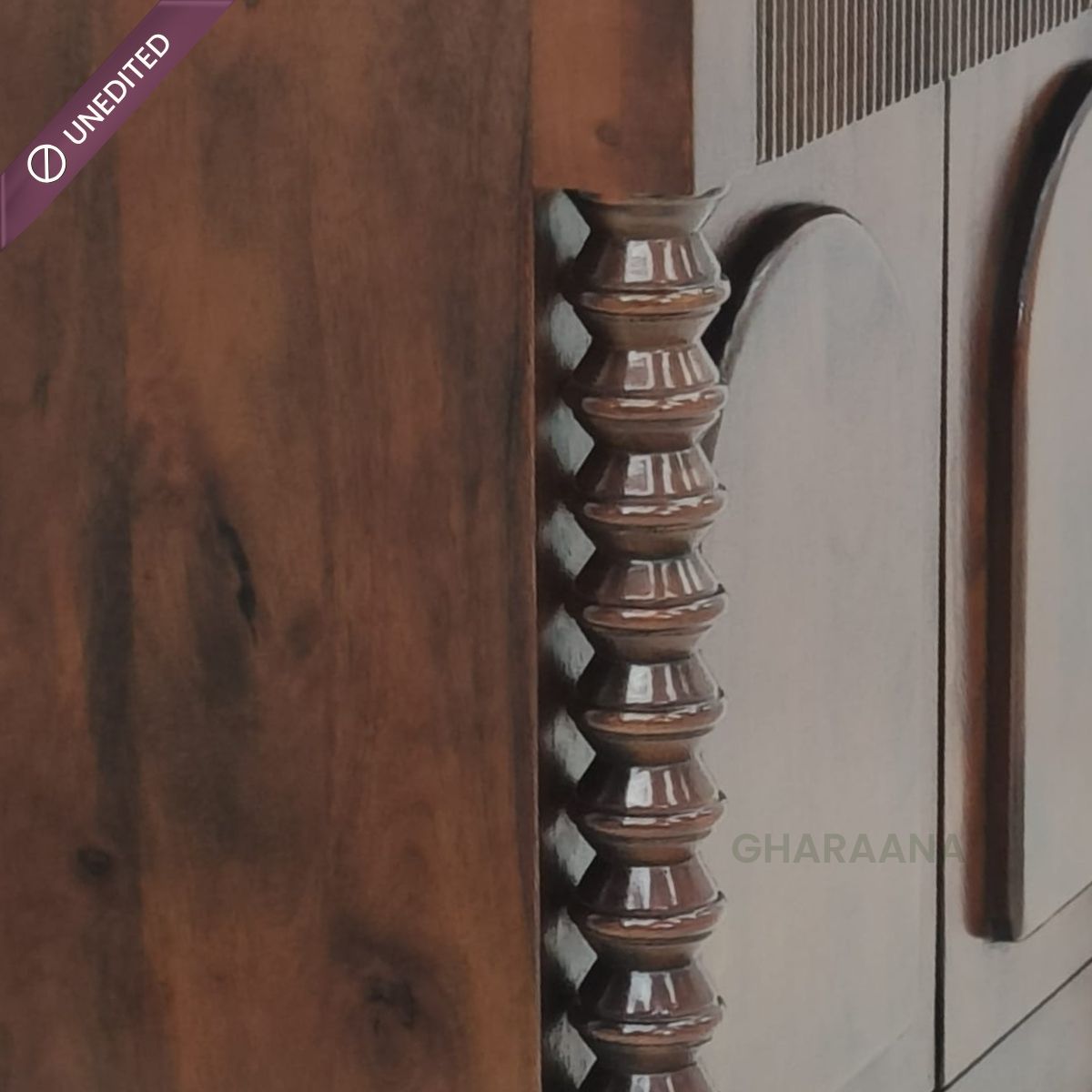Kanak Wooden Console Table - Console Tables - Gharaana