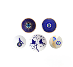Fortune Pack of 5 Wall Plates