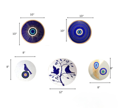 Fortune Pack of 5 Wall Plates