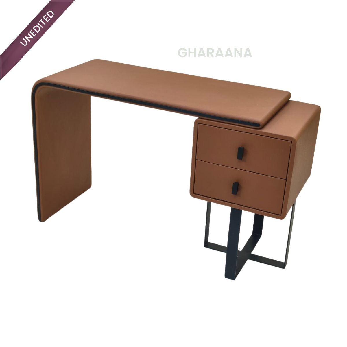 Sia Wooden Home Office Desk - Office Desk - Gharaana