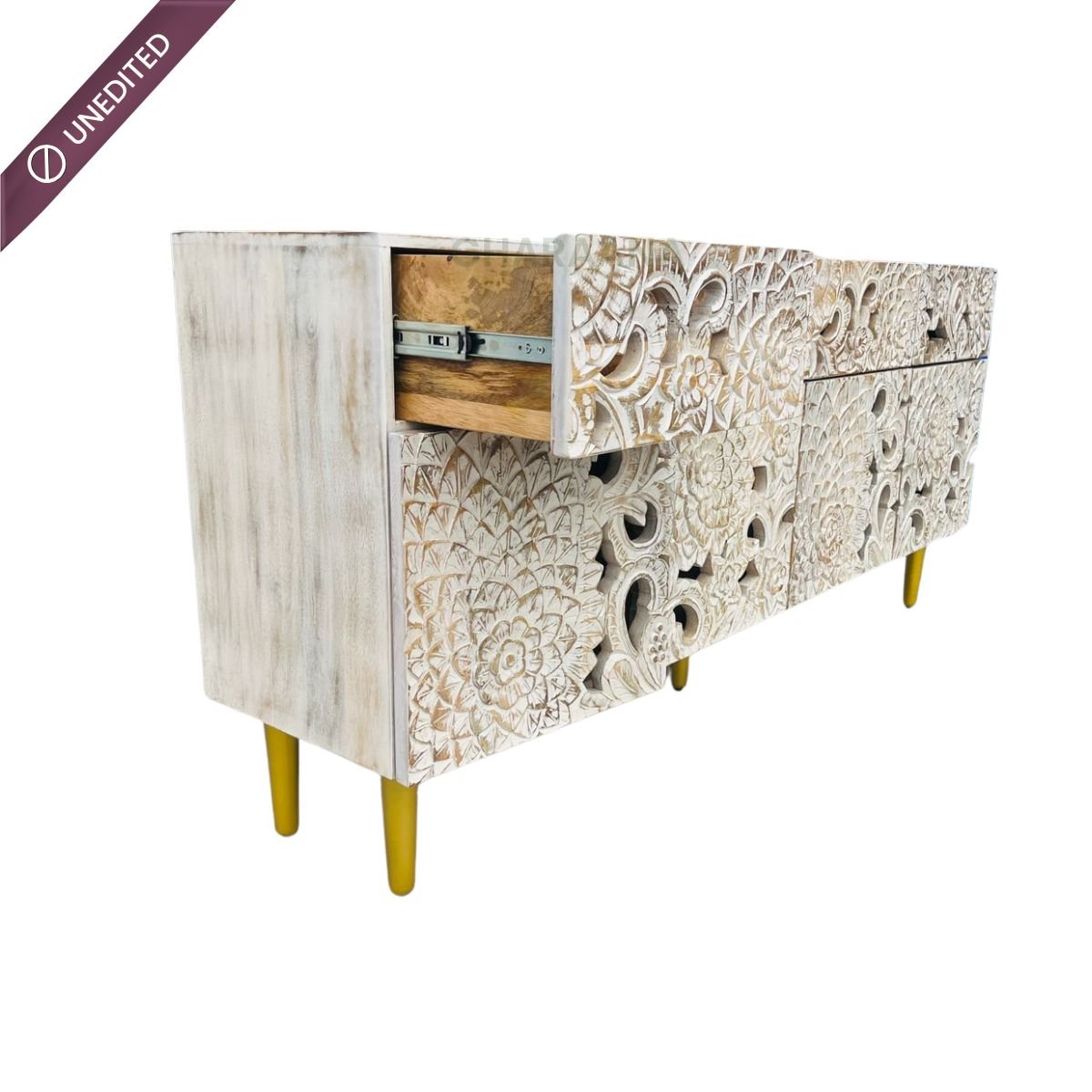 Ruchi Wooden 70" Sideboard - Sideboards - Gharaana