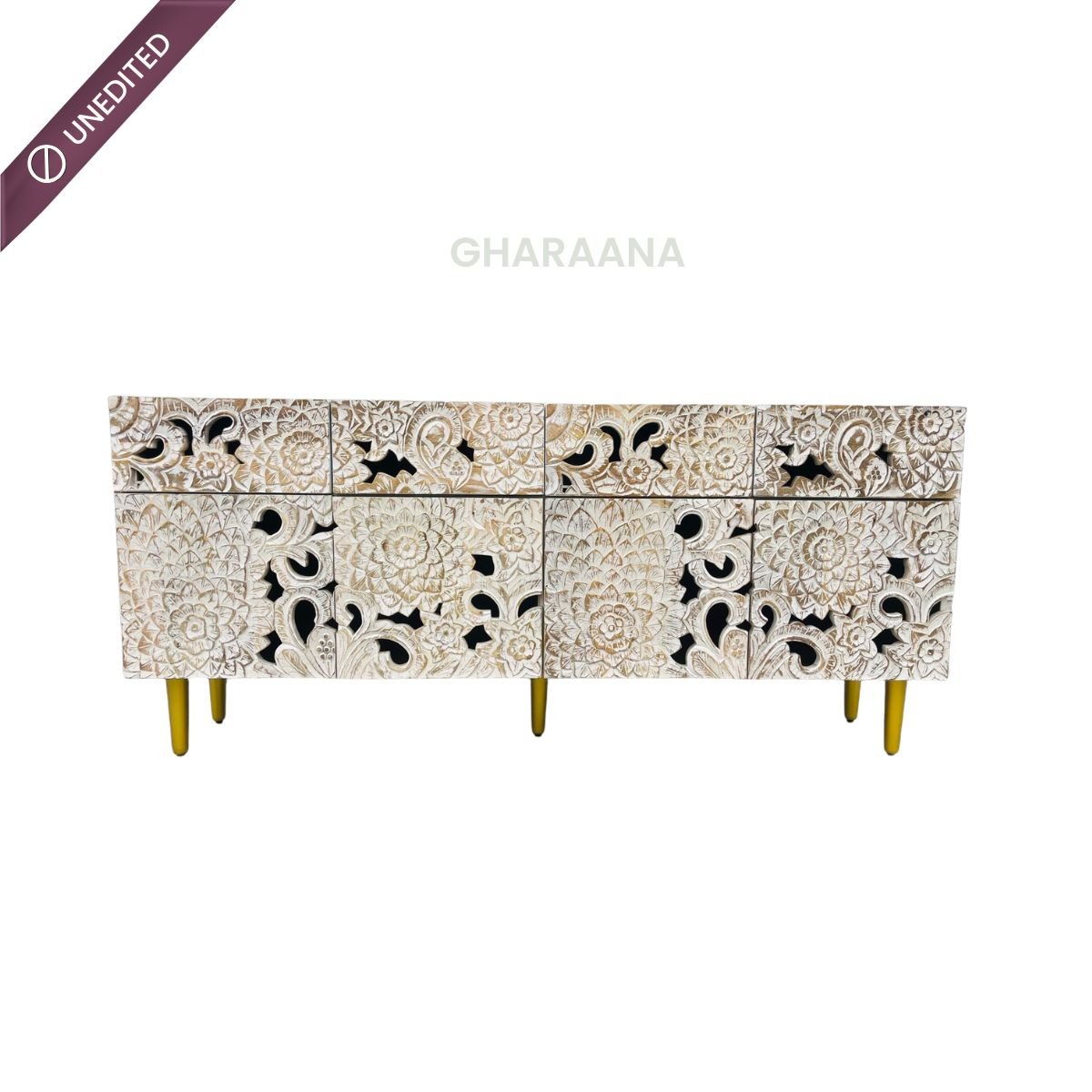 Ruchi Wooden 70" Sideboard - Sideboards - Gharaana