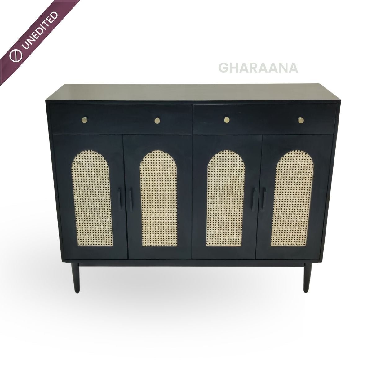 Tira Wooden Full Size Shoe Cabinet - Shoe Racks - Gharaana