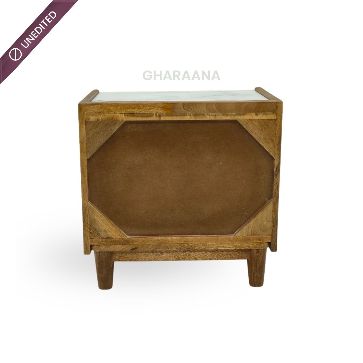 Amayah Marble Top Bedside Table