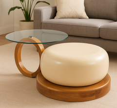 Amiya Modern Wooden Nesting Centre Tables