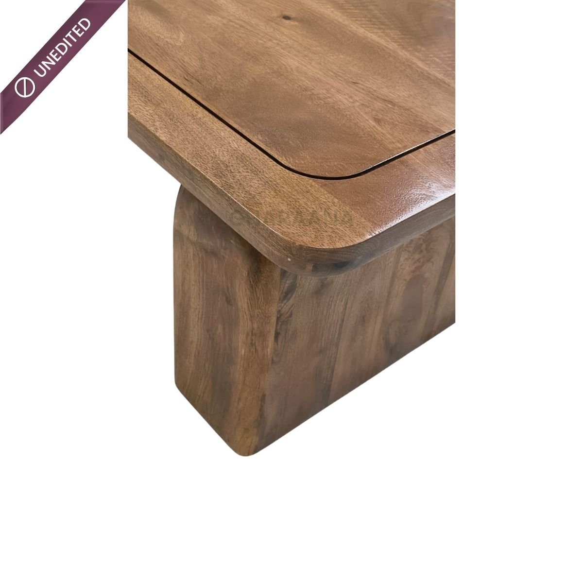 Jive Rectangular Top Solid Wood Center Table - Centre Tables - Gharaana