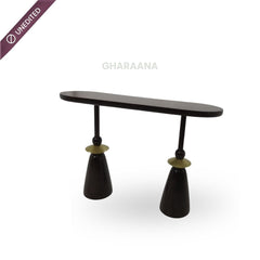 Kori Wooden Console Table - Console Tables - Gharaana