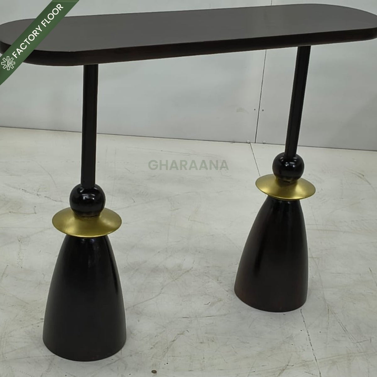 Kori Wooden Console Table - Console Tables - Gharaana