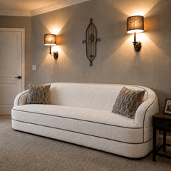 Signature Plush Upholstered Sofa - Sofas - Gharaana