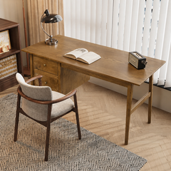 Amayah Wooden Home Office Working Desk