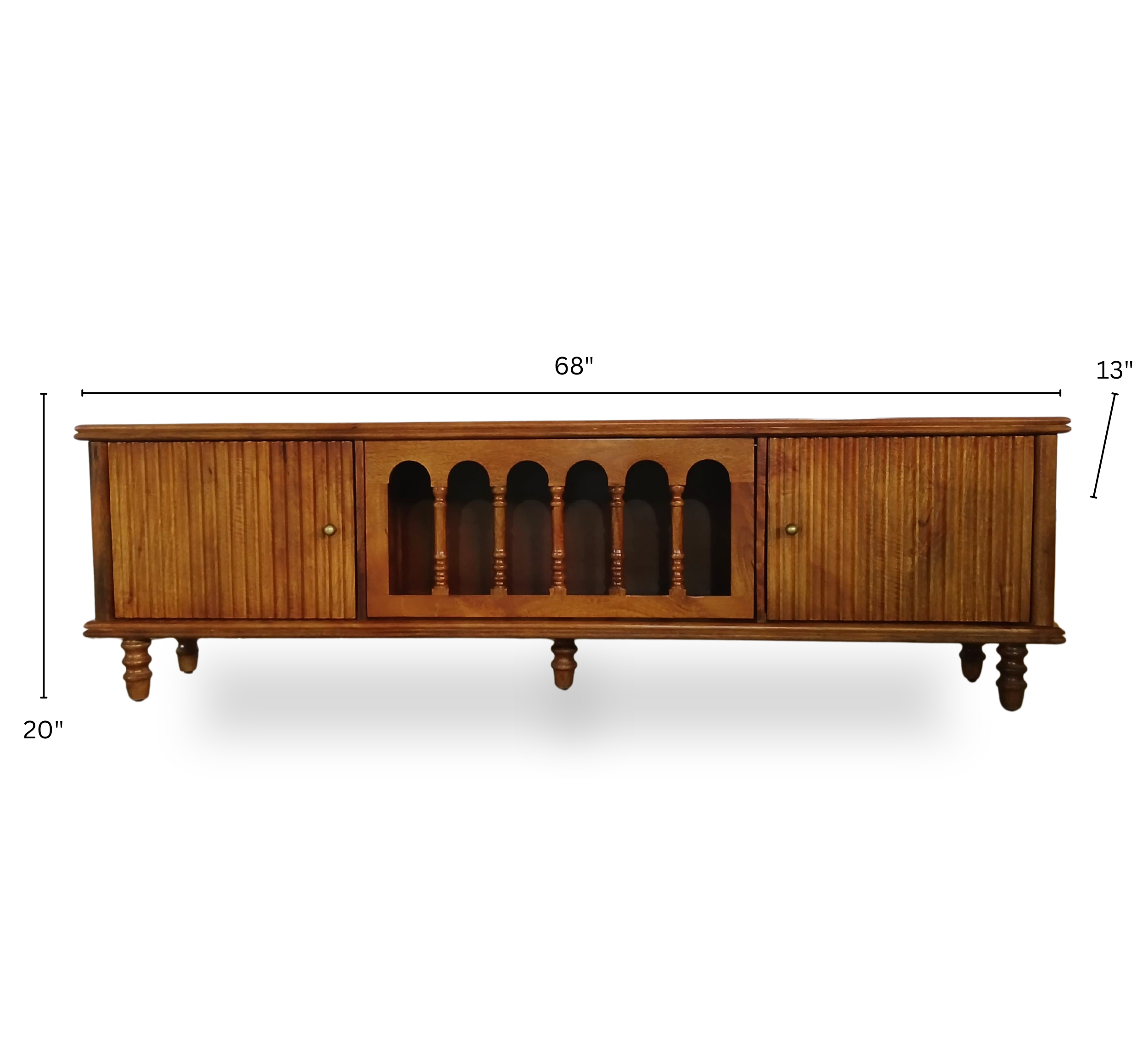 Ser Wooden 6FT TV Console