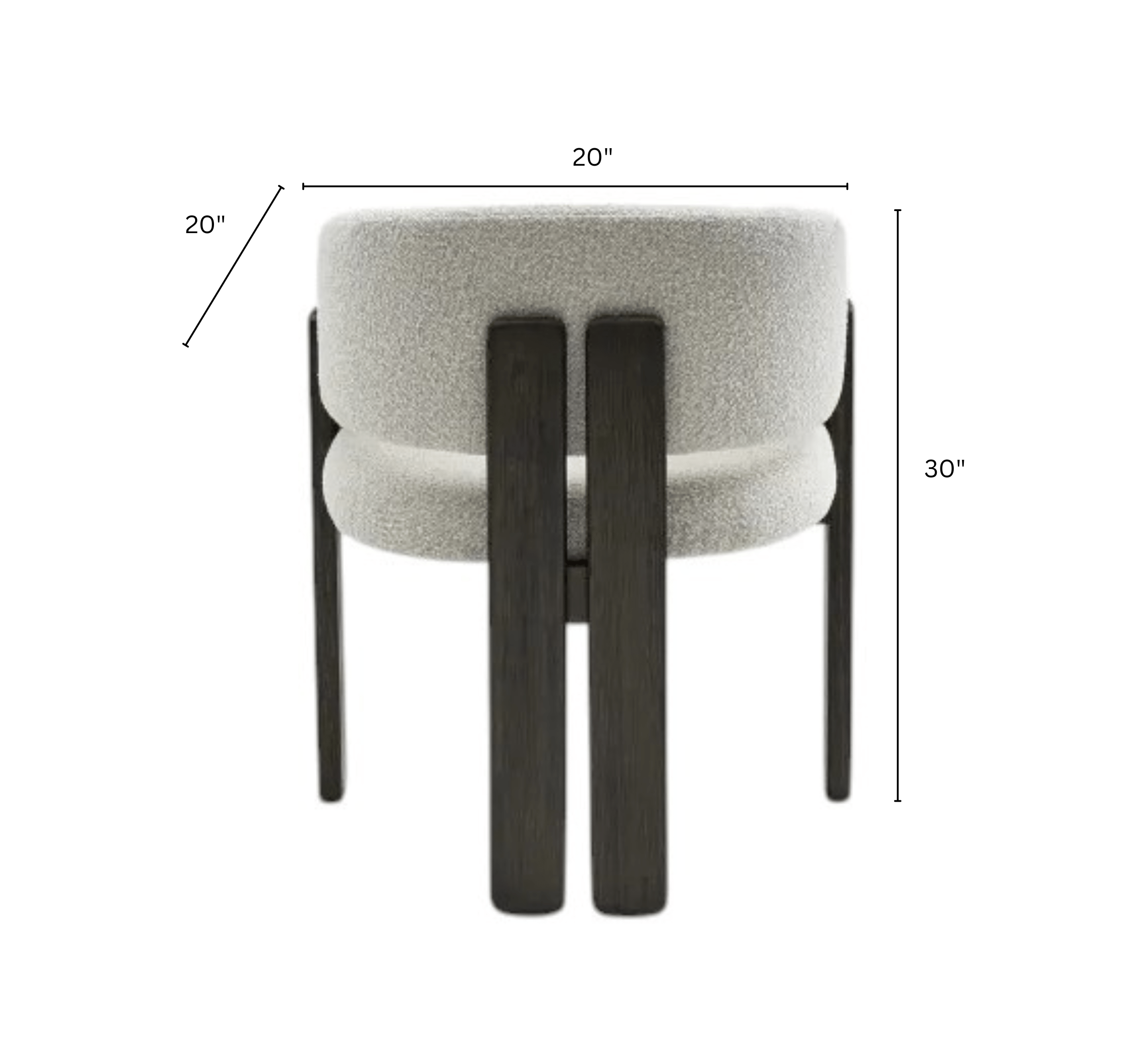 Flute S/2 Dining Chairs