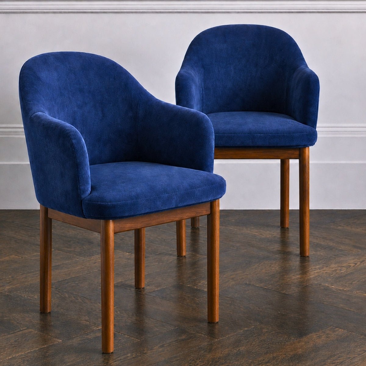 Bruno S/2 Dining Chairs - Dining Chairs - Gharaana