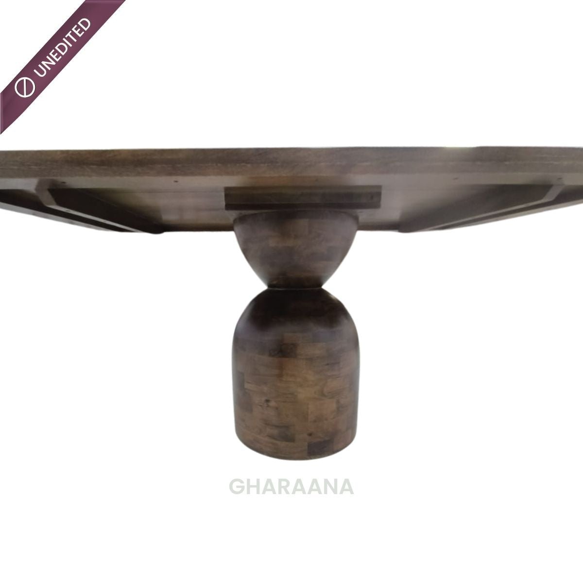 Adhira Marble-Top Wooden Dining Table Set - Dining Set - Gharaana