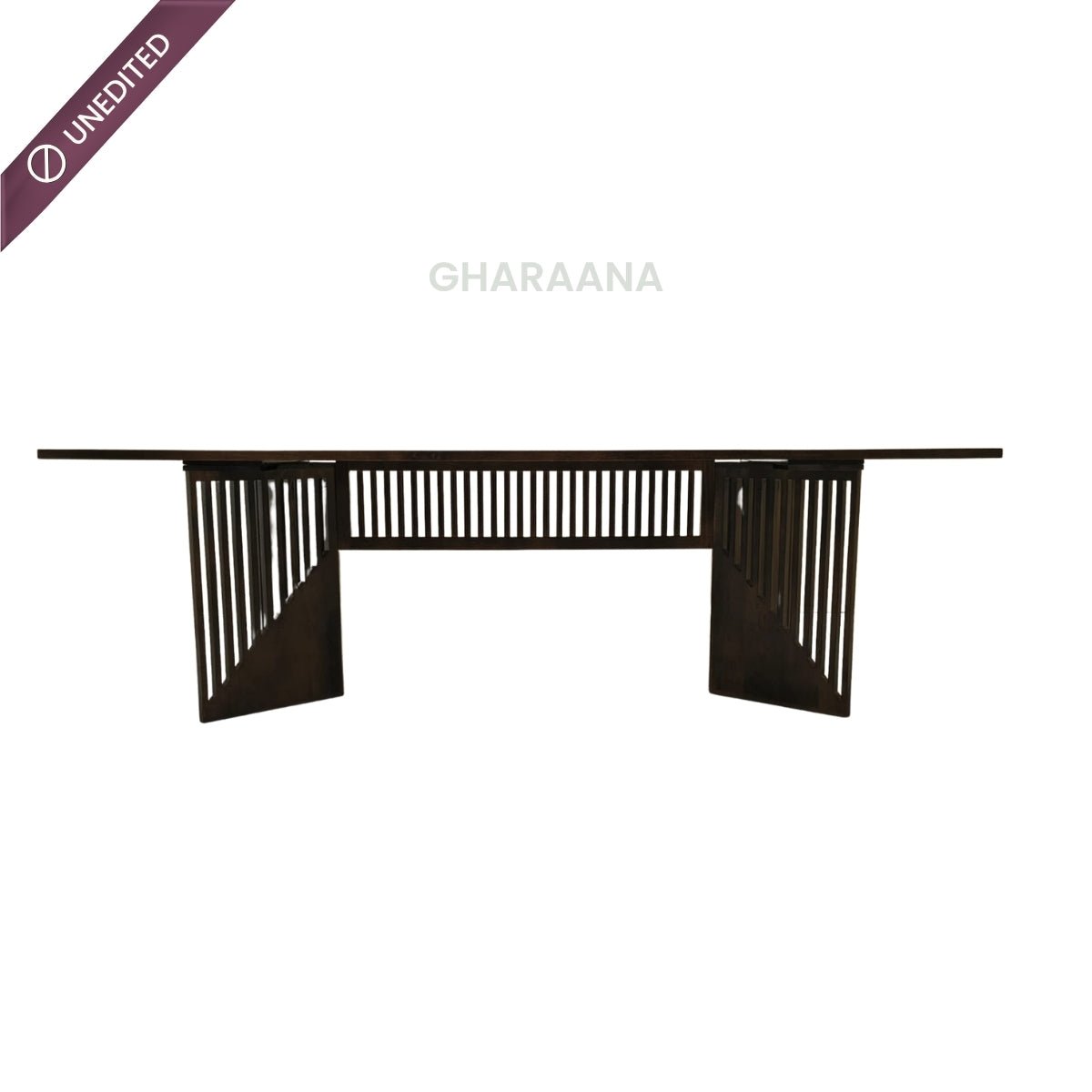Rida Wooden Dining Table Set with chairs - Dining Set - Gharaana