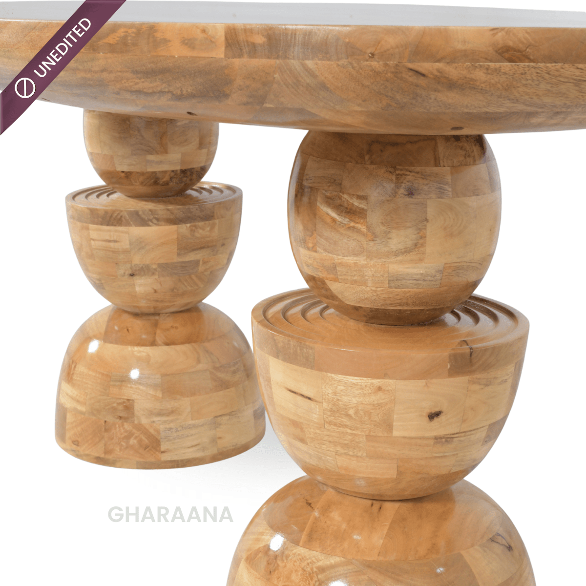 Somany Wooden Dining Table Set - Dining Set - Gharaana