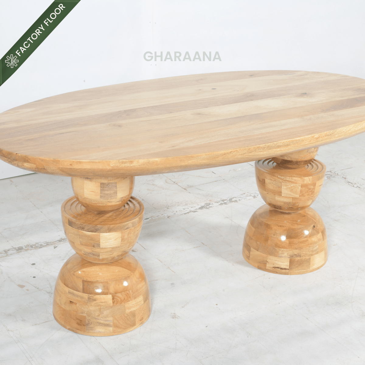 Somany Wooden Dining Table Set - Dining Set - Gharaana