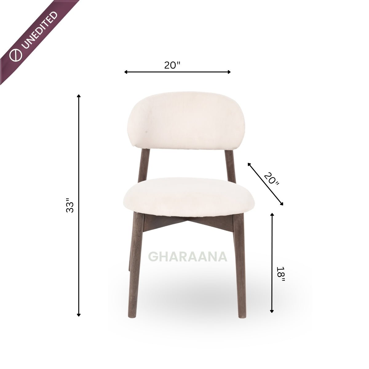 Ella S/2 Dining Chairs - Dining Chairs - Gharaana