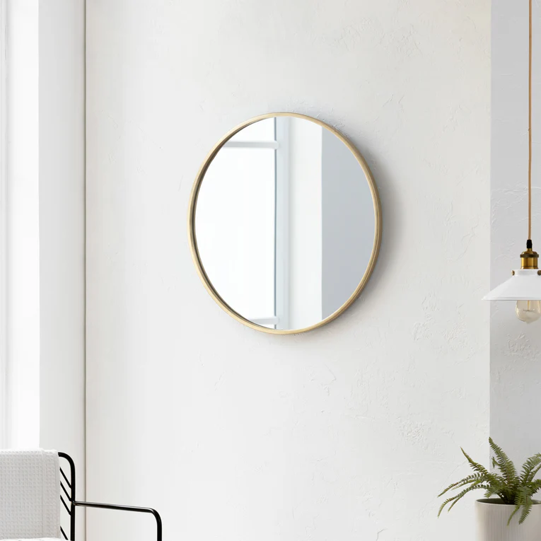 Kirk 24" Metal Wall Mirror
