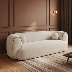 Marble Wooden Upholstered Sofa - Sofas - Gharaana
