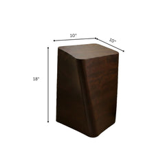 Myra Twisted Wooden Side Table