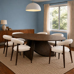 Celine Wooden Dining Table Set