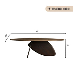Celine Wooden Dining Table Set - Dining Set - Gharaana