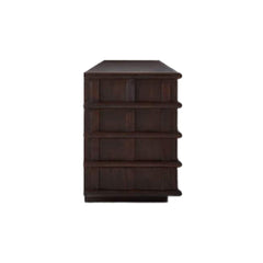 Noir Wooden Full Size Storage Cabinet