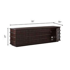 Noir Wooden Full Size Storage Cabinet