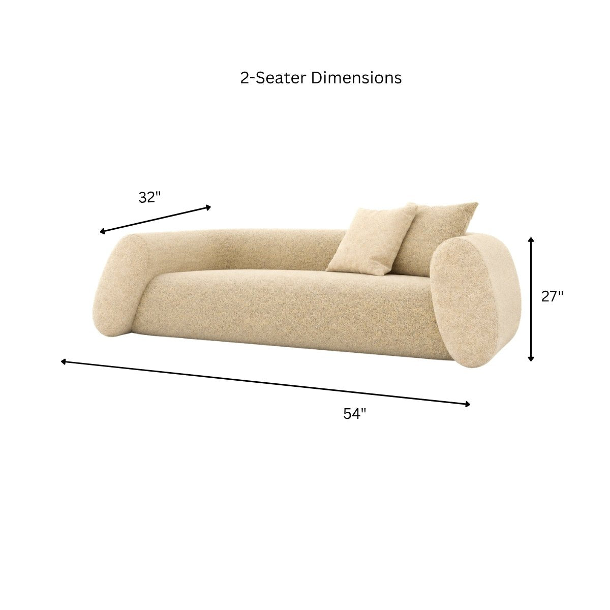 Avelline Custom Wooden Upholstered Sofa - Sofas - Gharaana