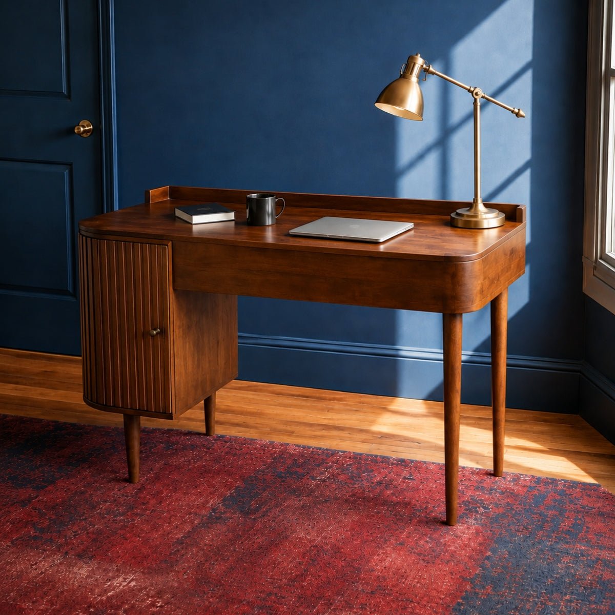 Daisy Wooden Desk - Office Desk - Gharaana