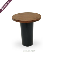 Rooted Wooden Side Table - Side Tables - Gharaana
