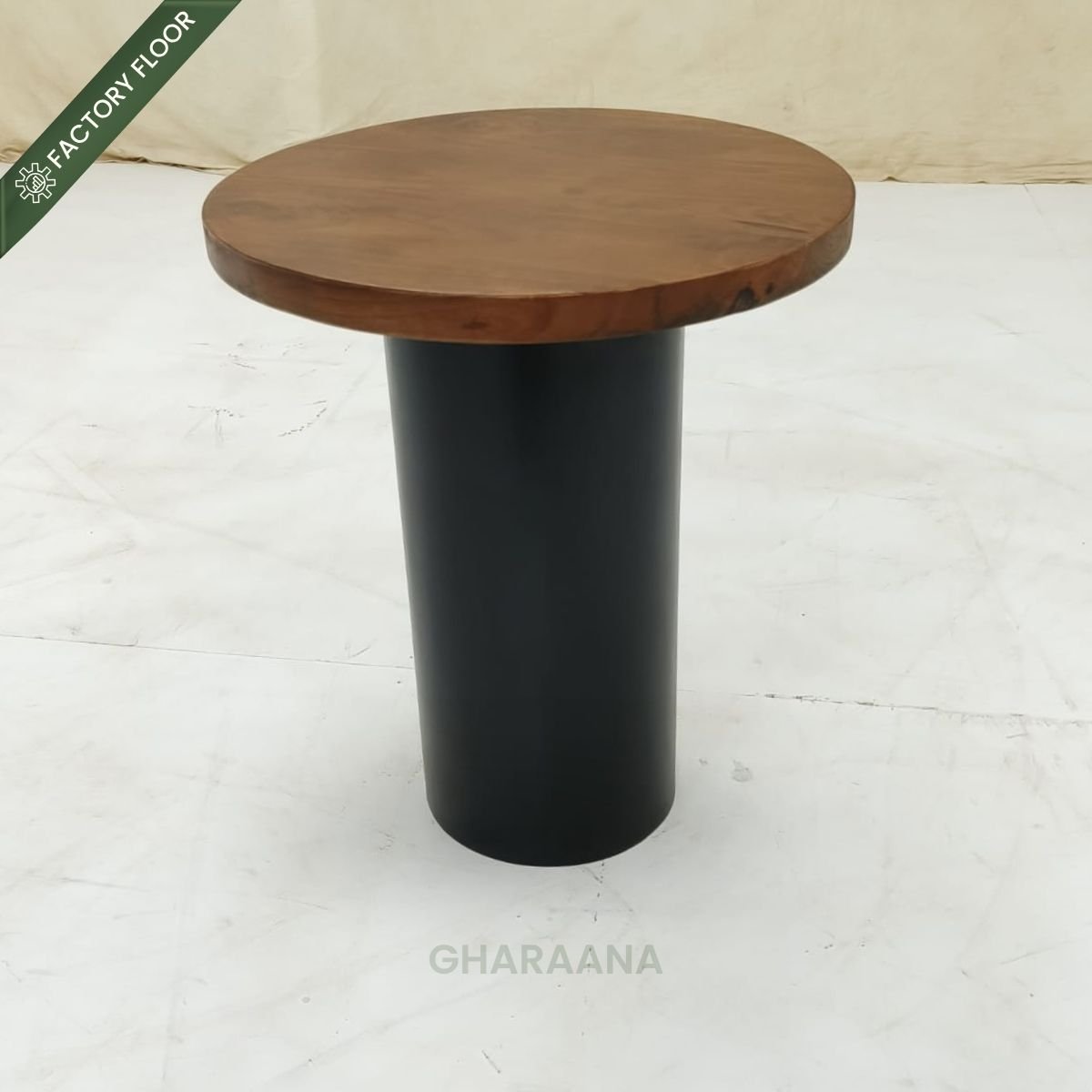 Rooted Wooden Side Table - Side Tables - Gharaana