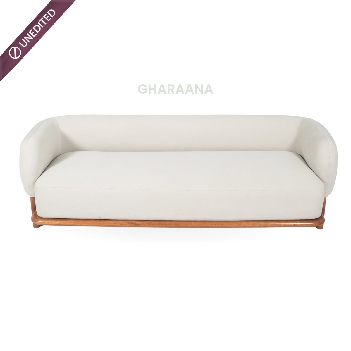 Forum Custom Wooden Upholstered Sofa - Sofas - Gharaana