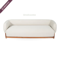 Forum Custom Wooden Upholstered Sofa - Sofas - Gharaana