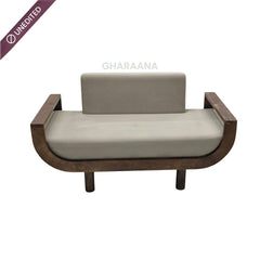 Century Custom Wooden Upholstered Sofa - Sofas - Gharaana