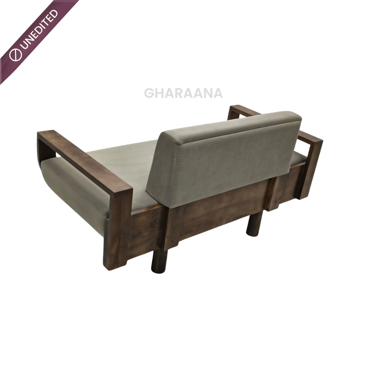 Century Custom Wooden Upholstered Sofa - Sofas - Gharaana