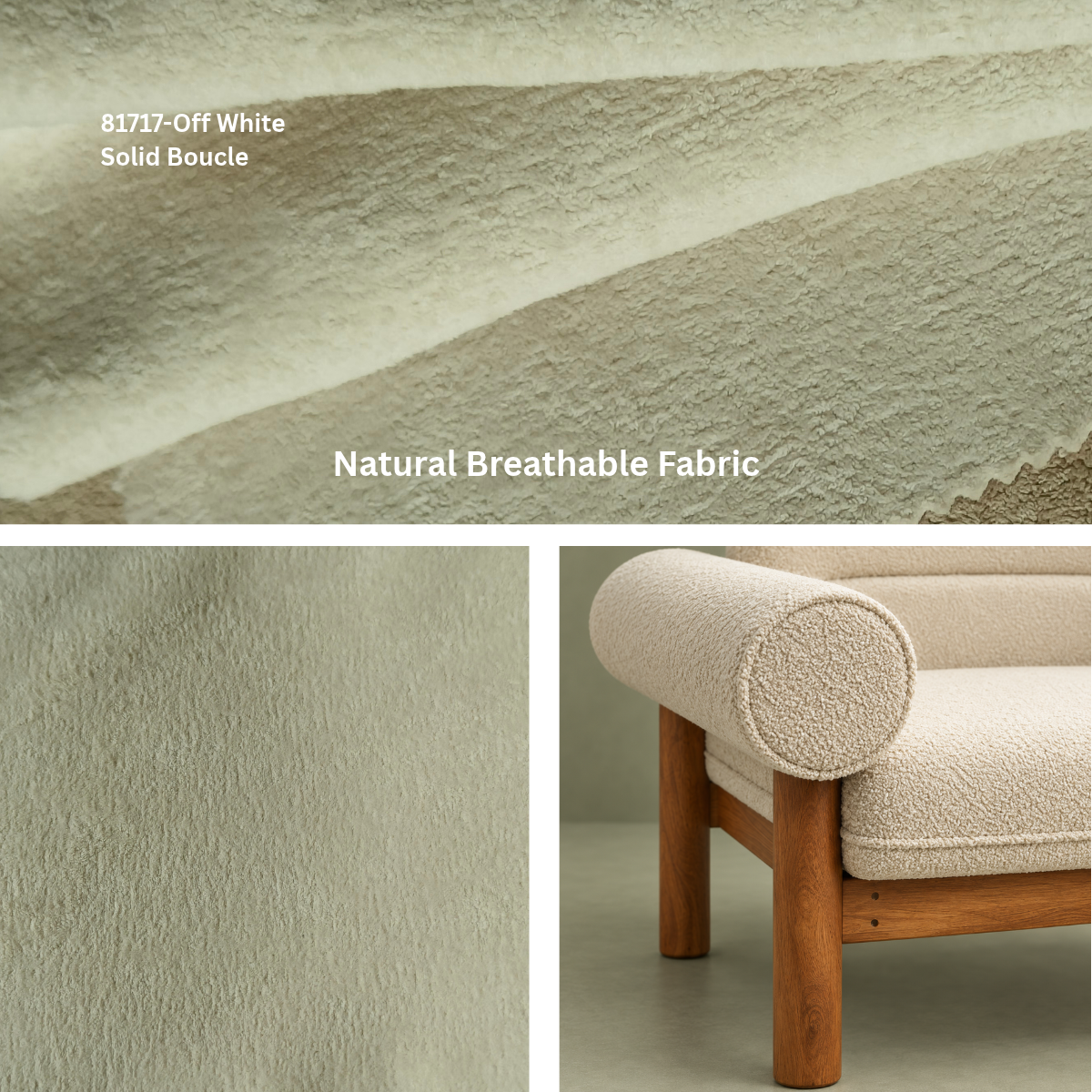 Casa Wooden Plush Armchair