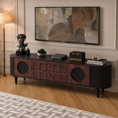 Zen Wooden 6FT TV Console - Entertainment Centers & TV Stands - Gharaana