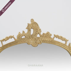 Victorian Arched Wall Mirror - Mirrors - Gharaana