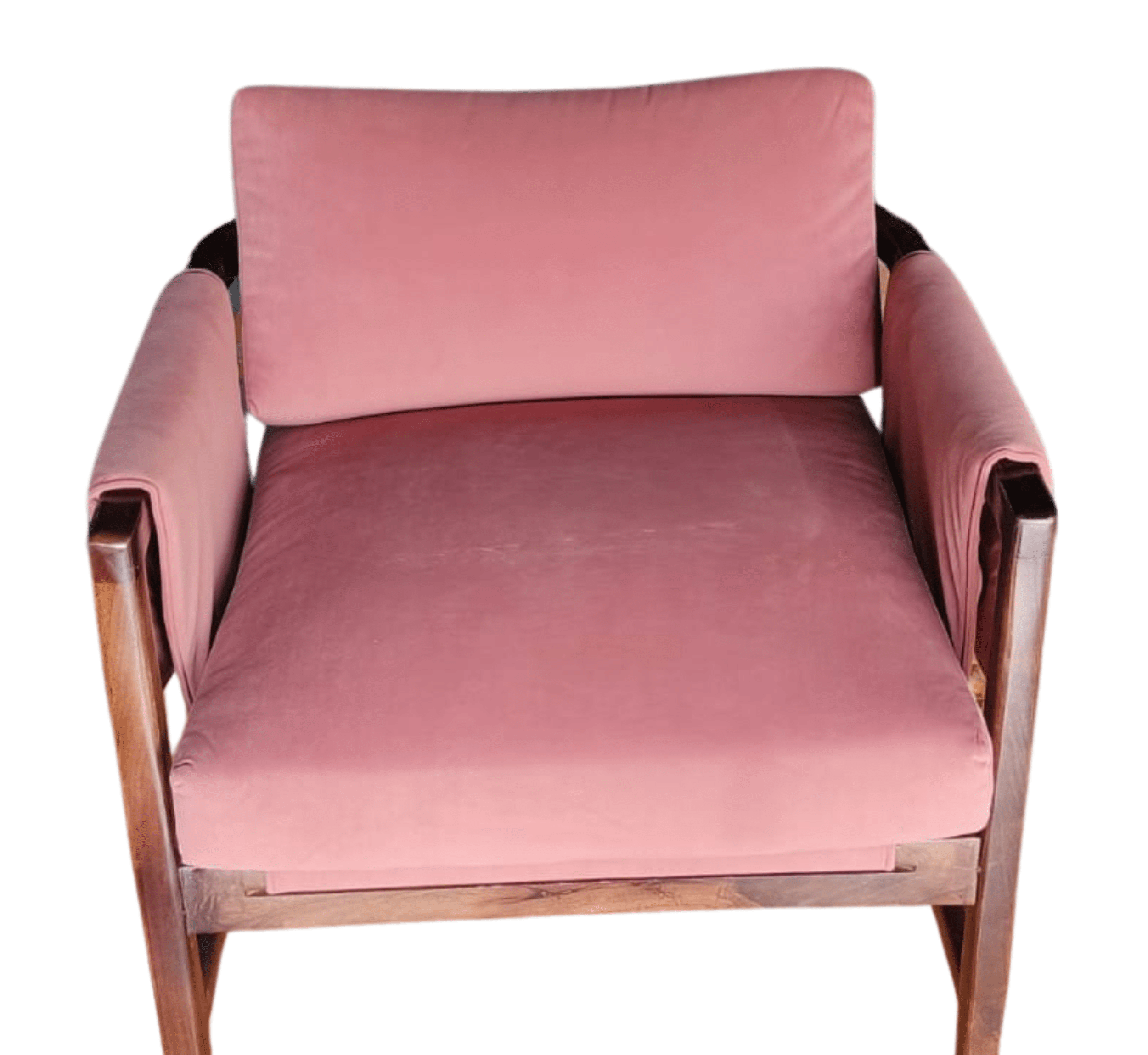 Gharaana Armchairs Kram Plush Armchair