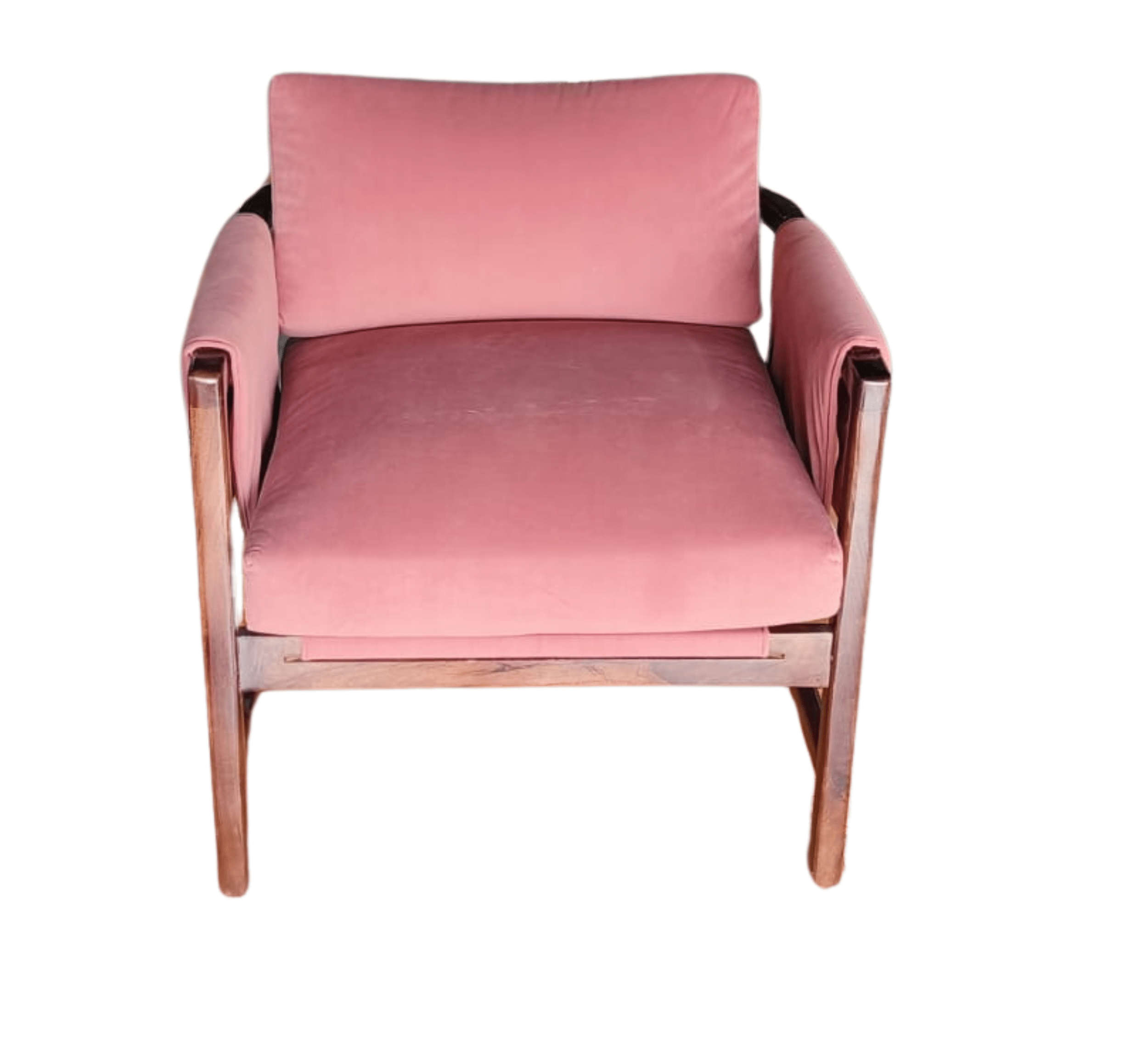 Gharaana Armchairs Kram Plush Armchair