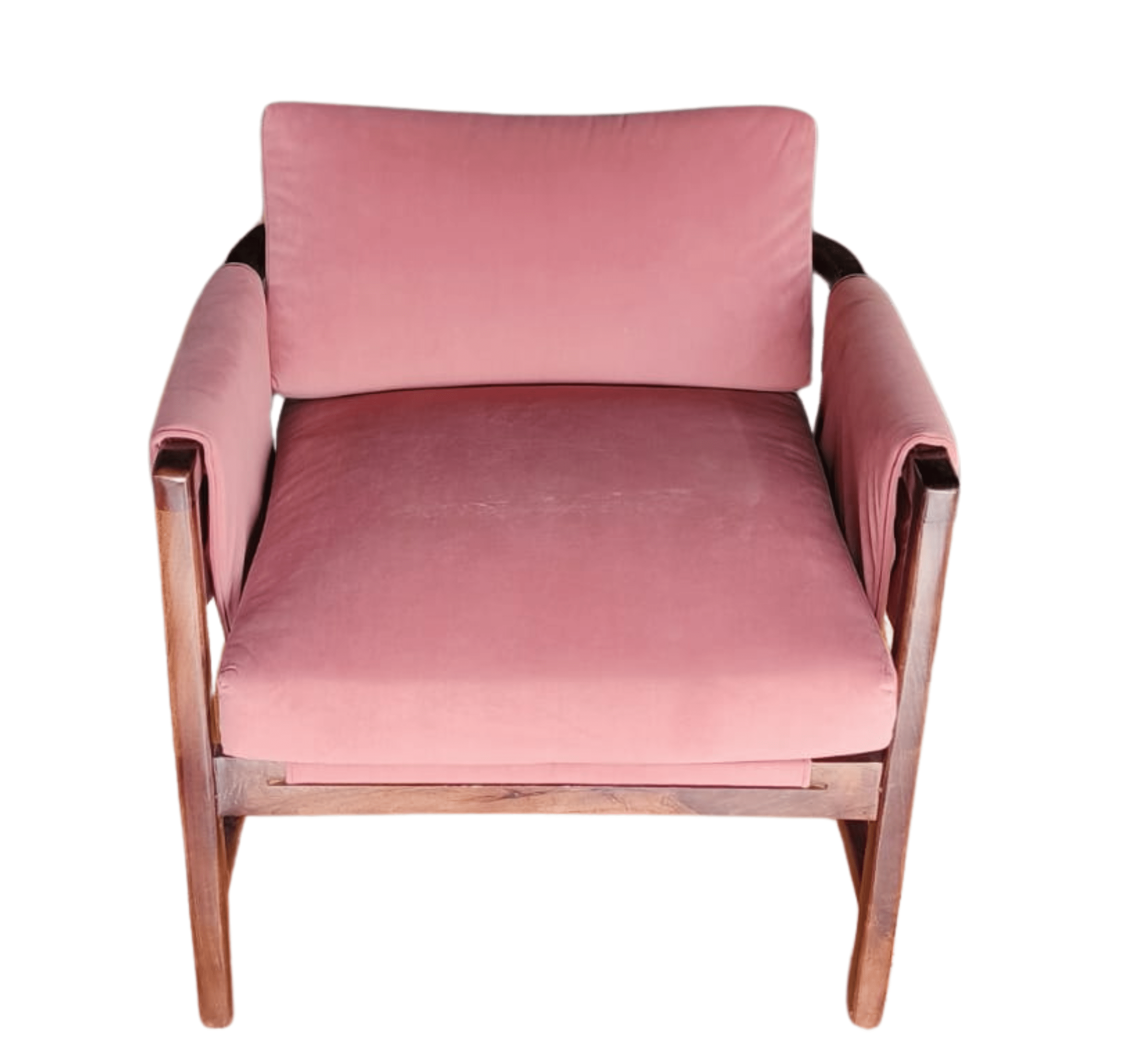 Gharaana Armchairs Kram Plush Armchair