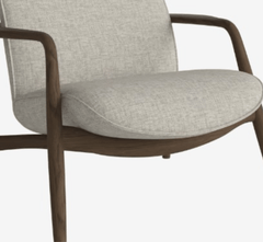 Gharaana Armchairs Slique Wooden Upholstered Armchair