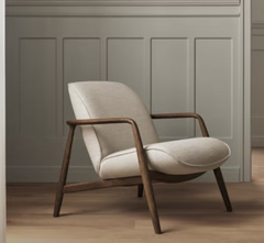 Gharaana Armchairs Slique Wooden Upholstered Armchair