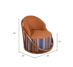 Gharaana Armchairs Sloan Plush Armchair