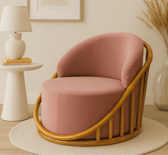 Gharaana Armchairs Sloan Plush Armchair