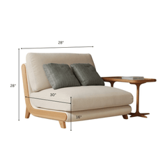 Gharaana Armchairs Varna XL Upholstered Armchair