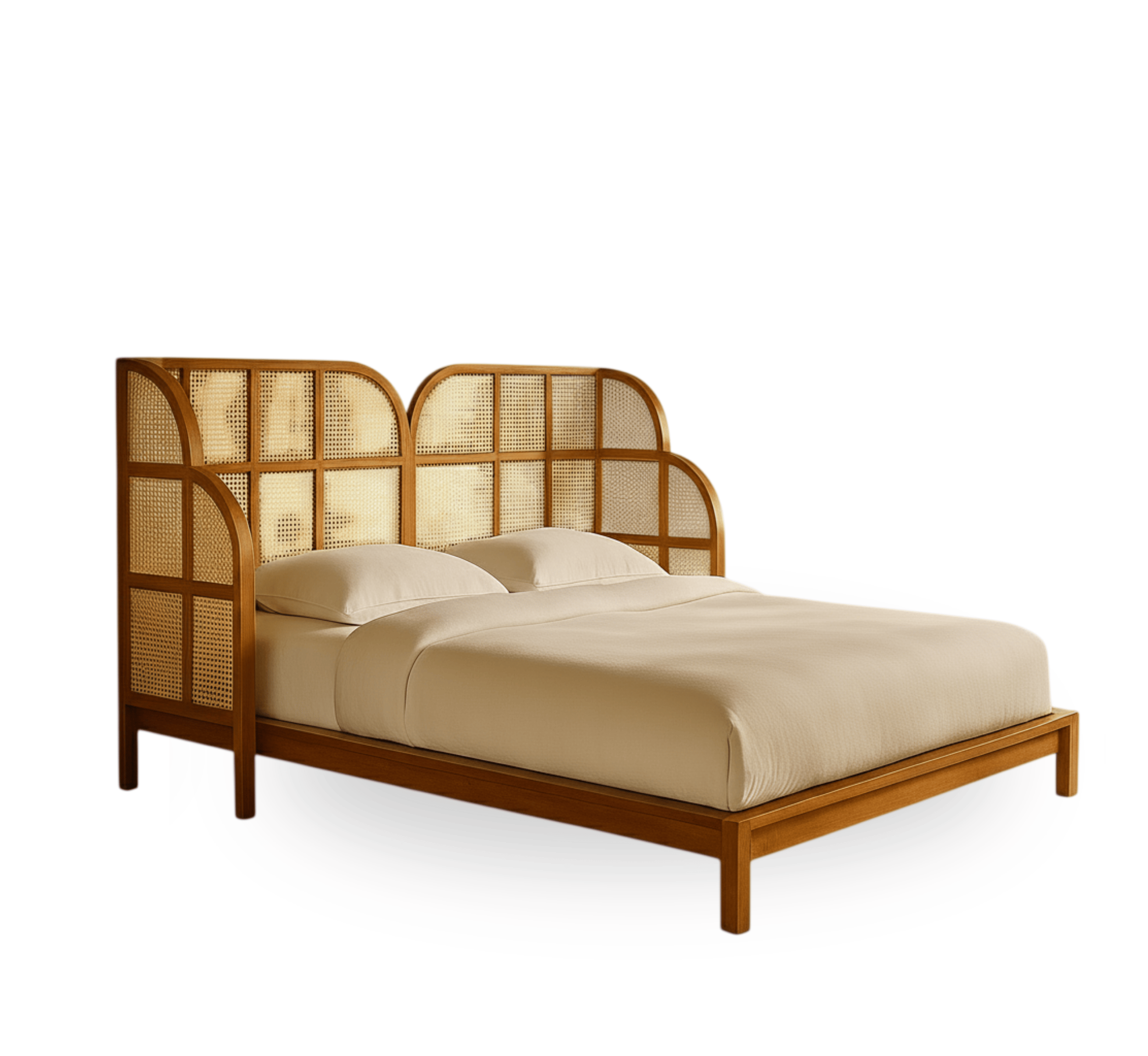 Gharaana Beds Elite 100% Solid Wood Bed