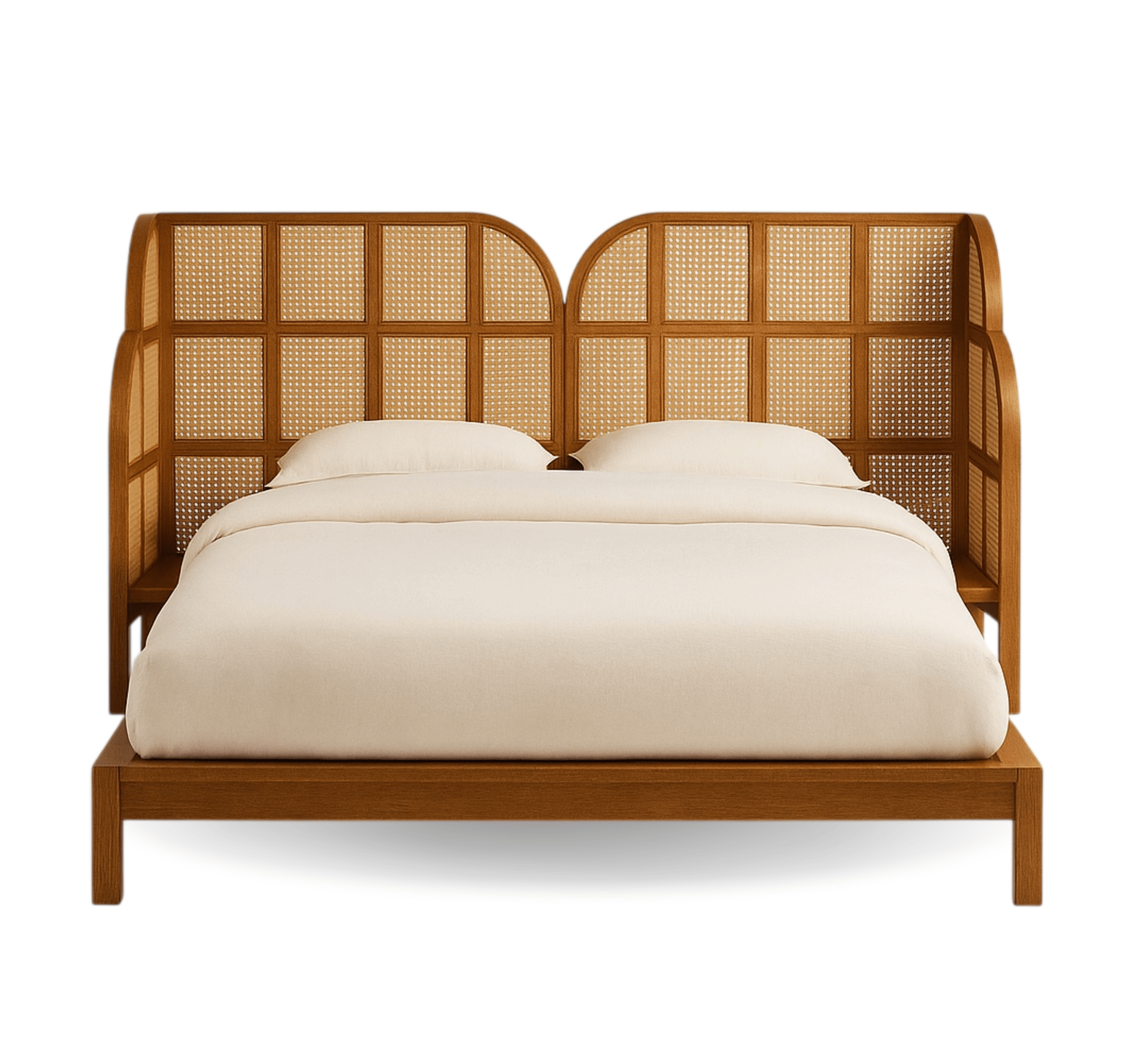 Gharaana Beds Elite 100% Solid Wood Bed
